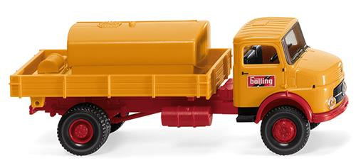 Wiking 043802 MB LAK Bolling Flatbed Tipper with Tank HO