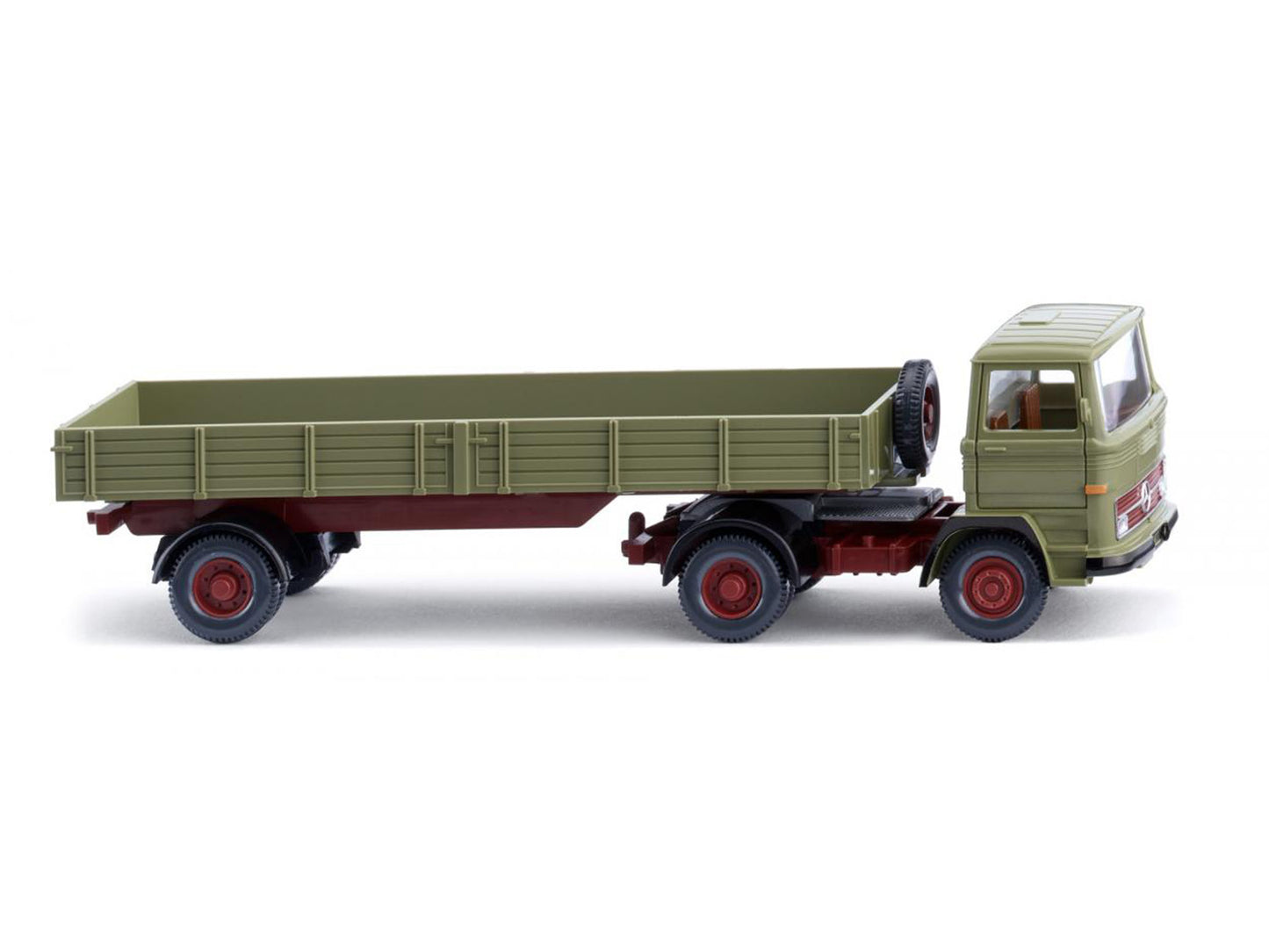 Wiking MB Flatbed Truck Reed Green 1965-76 WK051003 HO Gauge