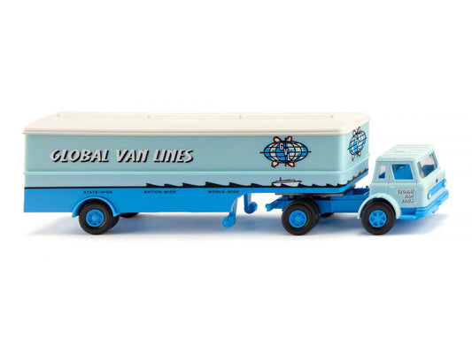 Wiking International Harvester Loadstar Truck Global Van Lines WK051330 HO Gauge