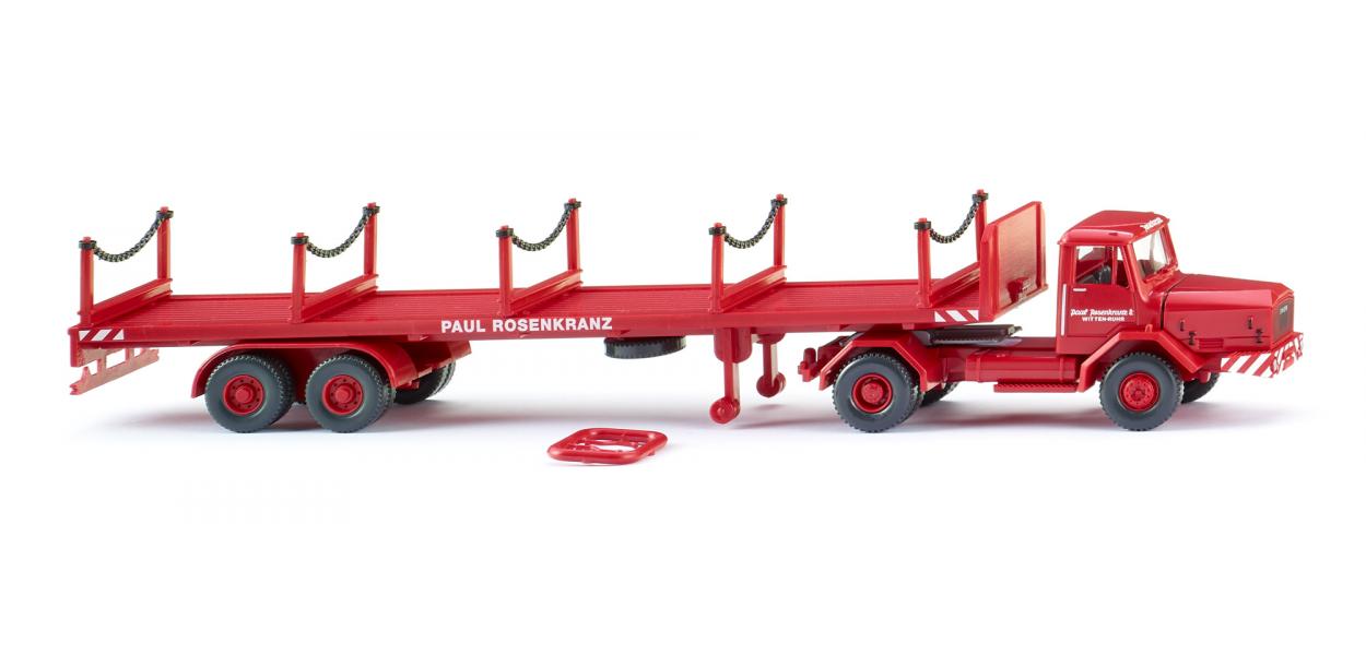 Wiking Faun Stanchion Trailer Truck Paul Rosenkranz 1965-77 WK055407 HO Gauge