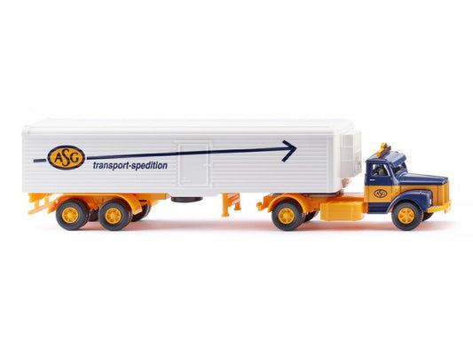 Wiking Scania Refrigerated Semitrailer ASG 1974-80 WK055603 HO Gauge