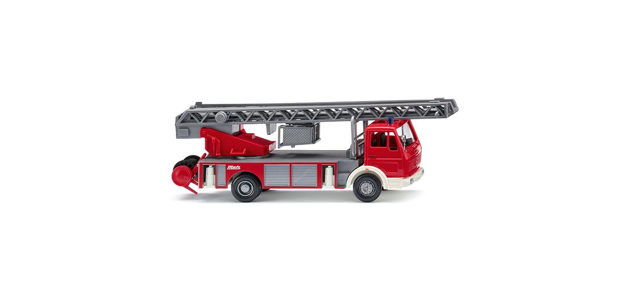 Wiking MB Metz DLK 23-12 Fire Engine 1973-80 HO Gauge WK061803
