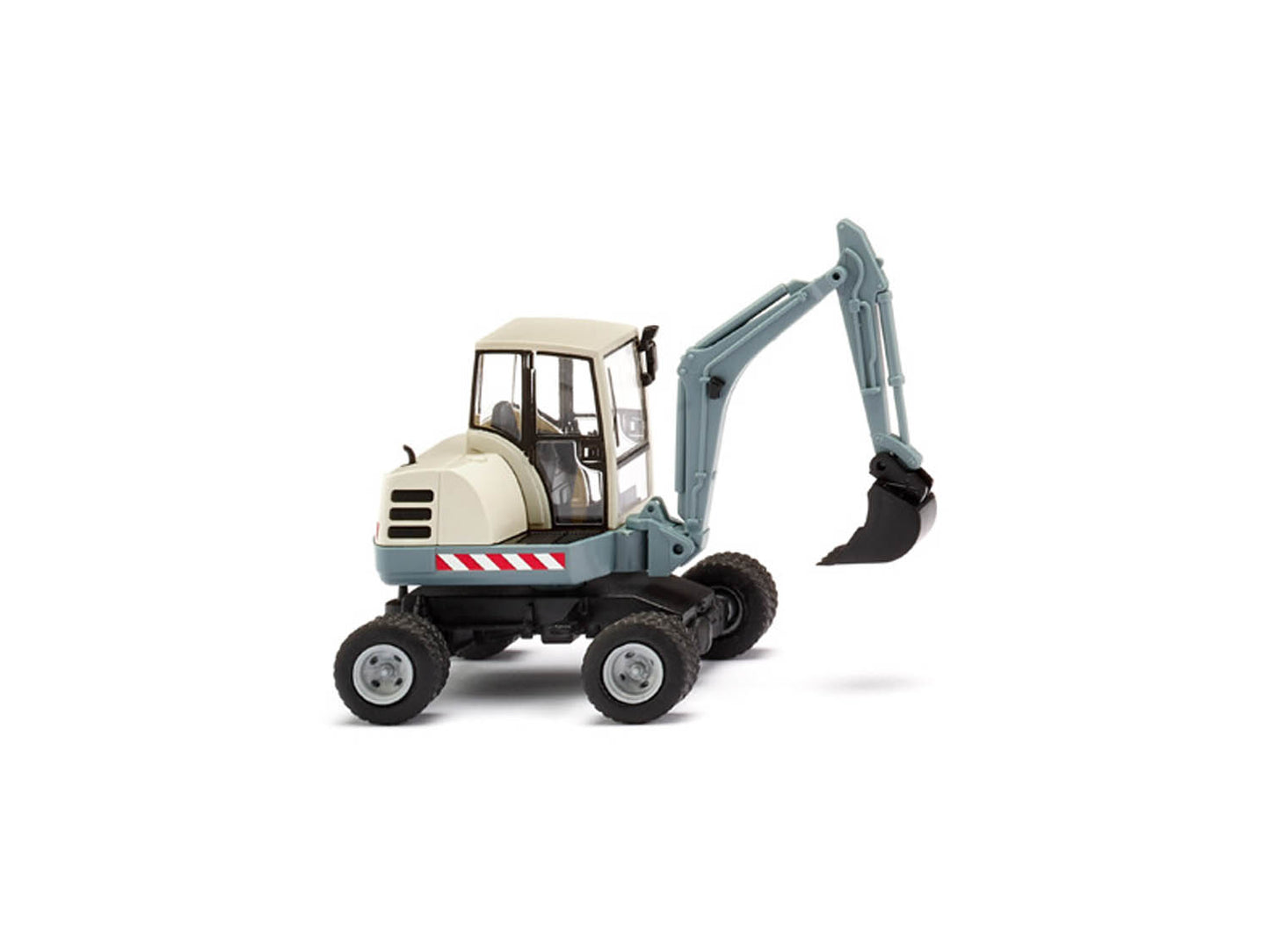 Wiking Mini Excavator Alpine Blue WK065809 HO Gauge