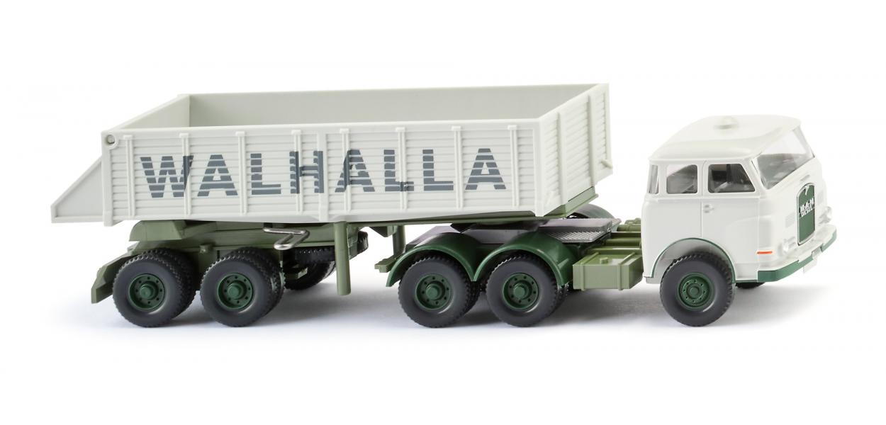 Wiking MAN Pausbacke Rear Tipper Truck Walhalla Kalk 1960-67 67712 HO Gauge