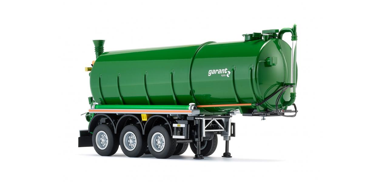 Wiking Garant Kotte TSA 30000 Tank Semitrailer Green WK077656 1:32