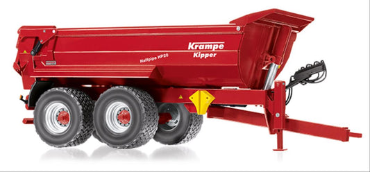 Wiking 1:32 077854 Krampe Tandem Demi-Tube Halfpipe HP20 Trailer