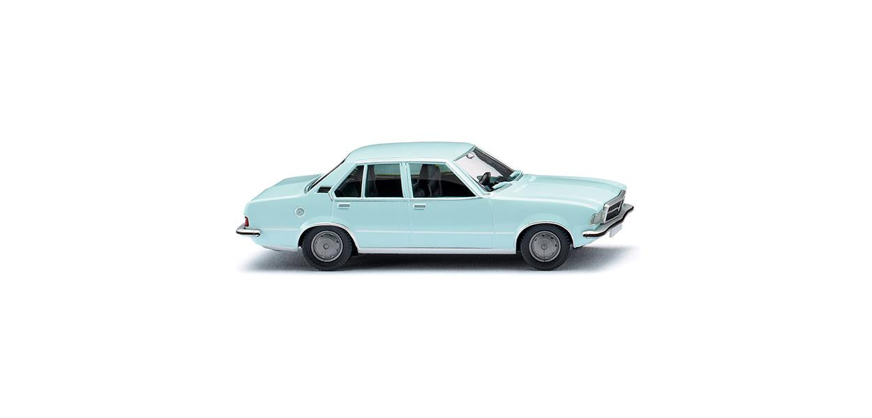 Wiking Opel Rekord D Light Blue 1971-77 HO Gauge WK079305