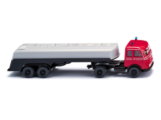 Wiking MB Pullman Tanker Truck Feuerwehr 1959-63 WK080696 HO Gauge