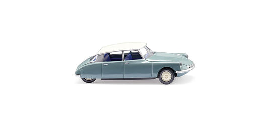 Wiking Citroen ID 19 Alpine Blue/Grey White 1957-69 HO Gauge 80712