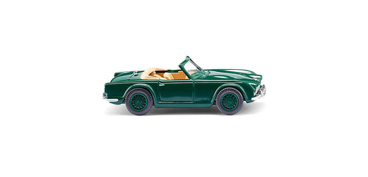 Wiking Triumph TR4 Moss Green 1961-67 HO Gauge 81506