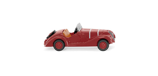Wiking BMW 328 Wine Red 1937-39 HO Gauge WK082804