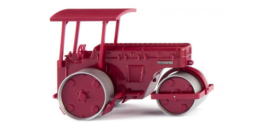 Wiking Ruthemeyer Road Roller Purple Red 1956-62 89805 HO Gauge