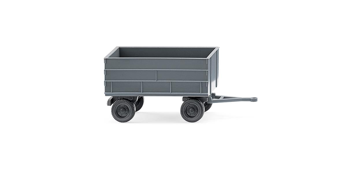 Wiking Agricultural Trailer Grey N Gauge 95638