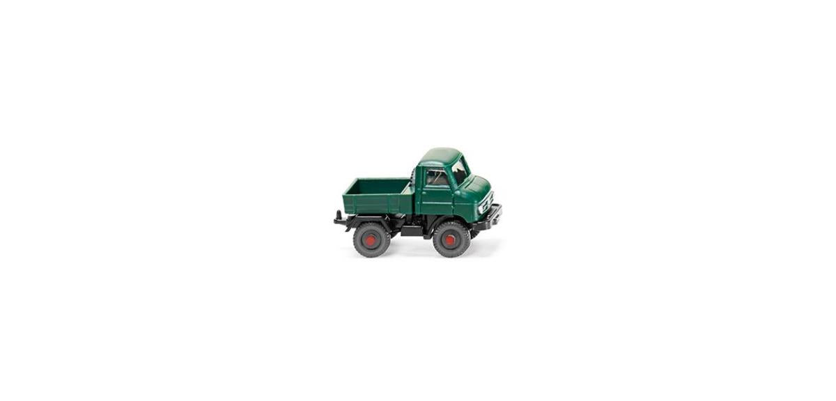 Wiking 097204 Unimog U411 Moss Green N Gauge