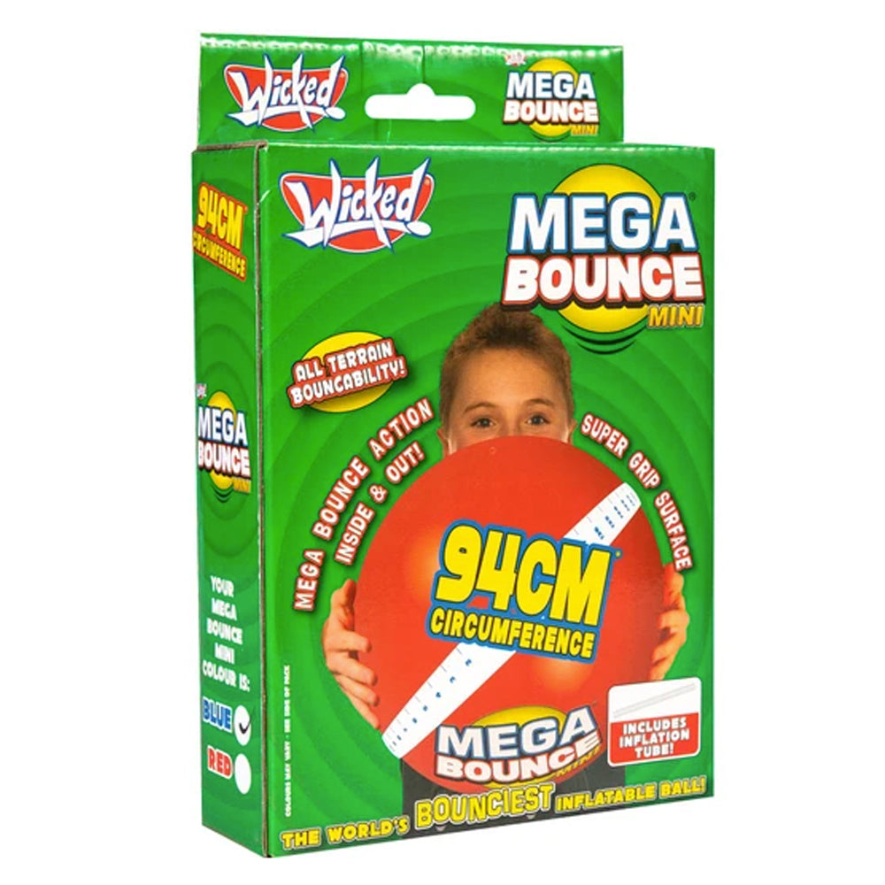 Wicked MEGA Bounce Mini Inflatable Ball - 94cm Circumference