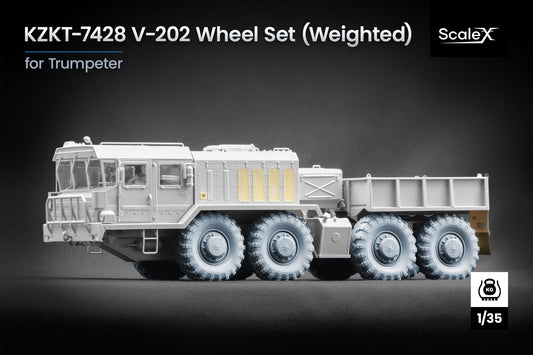 ScaleX KZKT-7428 V-202 Weighted Wheel Set For Trumpeter 1:35 Model Kits