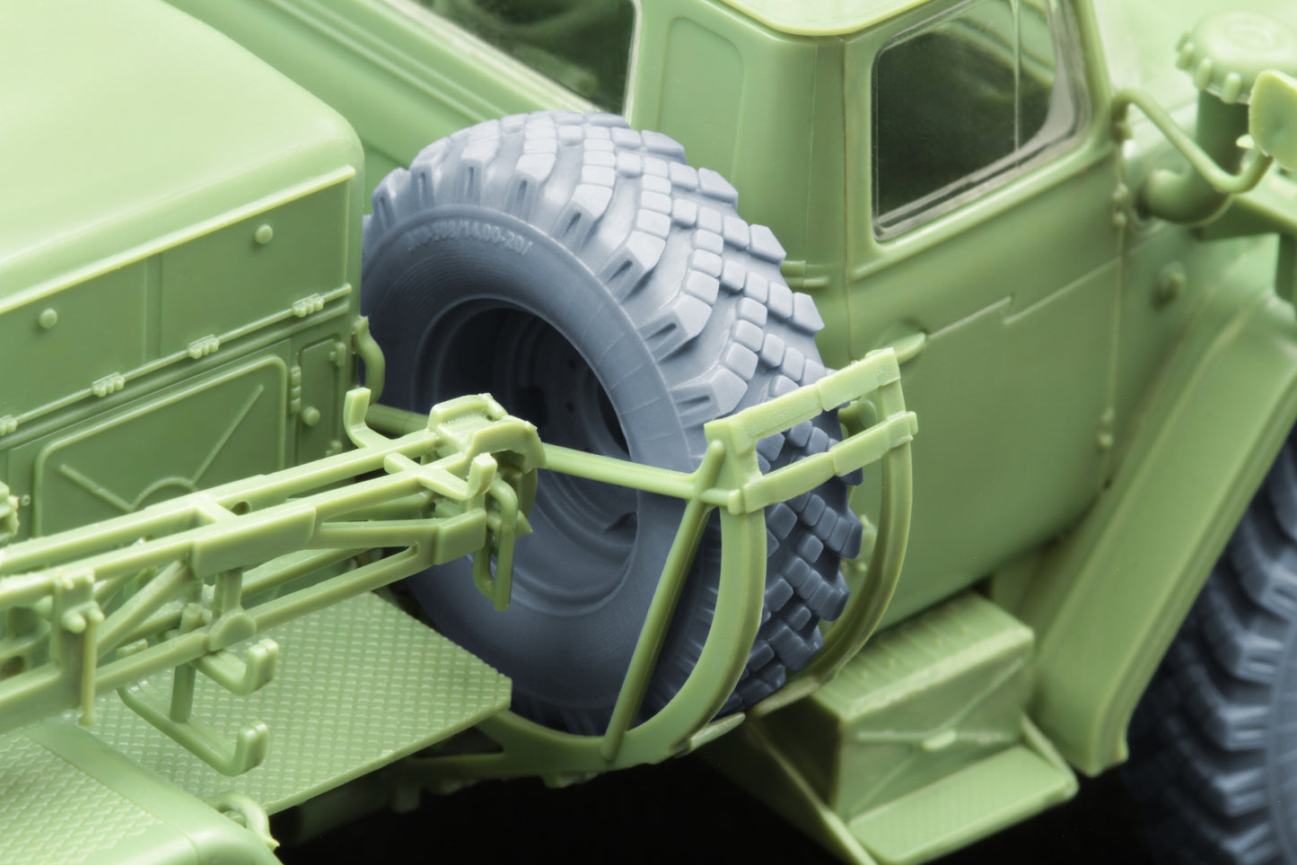 ScaleX URAL-4320 _I-25 Weighted Wheel Set For Zimi Model 1:48 Model Kits