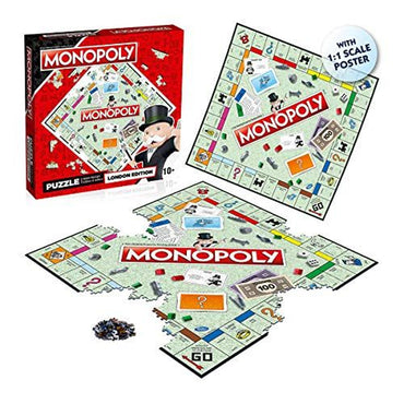 London Monopoly Jigsaw Puzzle 1000pc (53x53cm) Age 10+