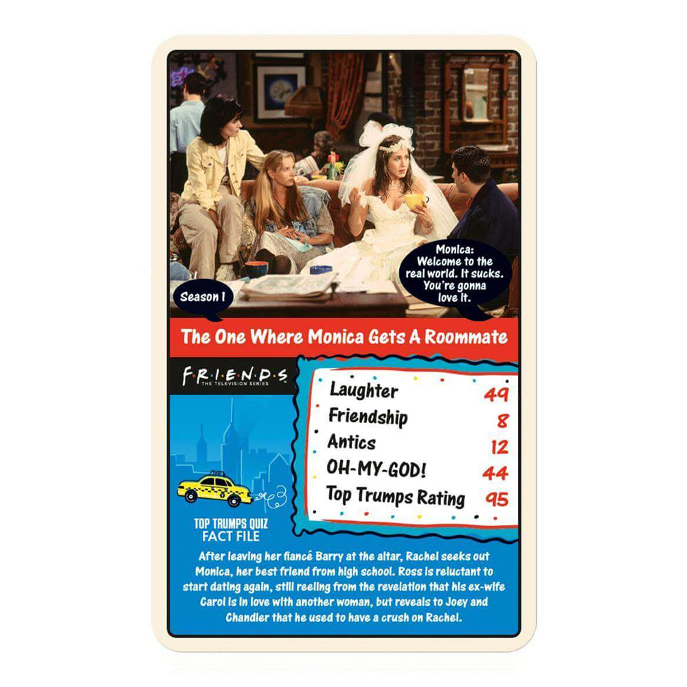 Friends TV Series Top Trumps Specials Card Game