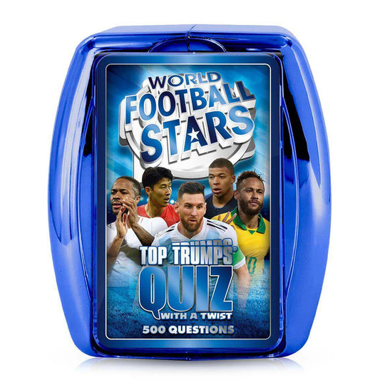 Top Trumps Quiz: World Football Stars Blue - 500 Questions