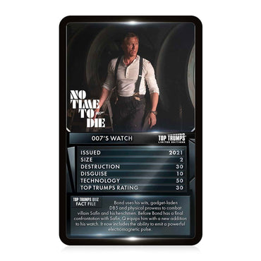 James Bond 007 Gadgets and Vehicles (Q Branch) Top Trumps Specials Card Game