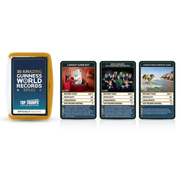 Guinness World Records Top Trumps Limited Editions Card Game