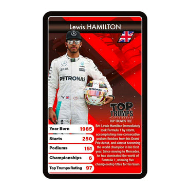 Grand Prix Heroes Top Trumps Card Game