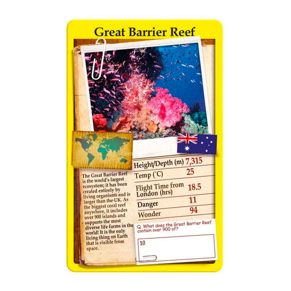 Wonders of the World Top Trumps Card Game