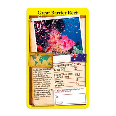 Wonders of the World Top Trumps Card Game