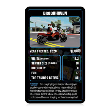 The Independent & Unofficial Guide to Roblox Top Trumps Specials Card Game