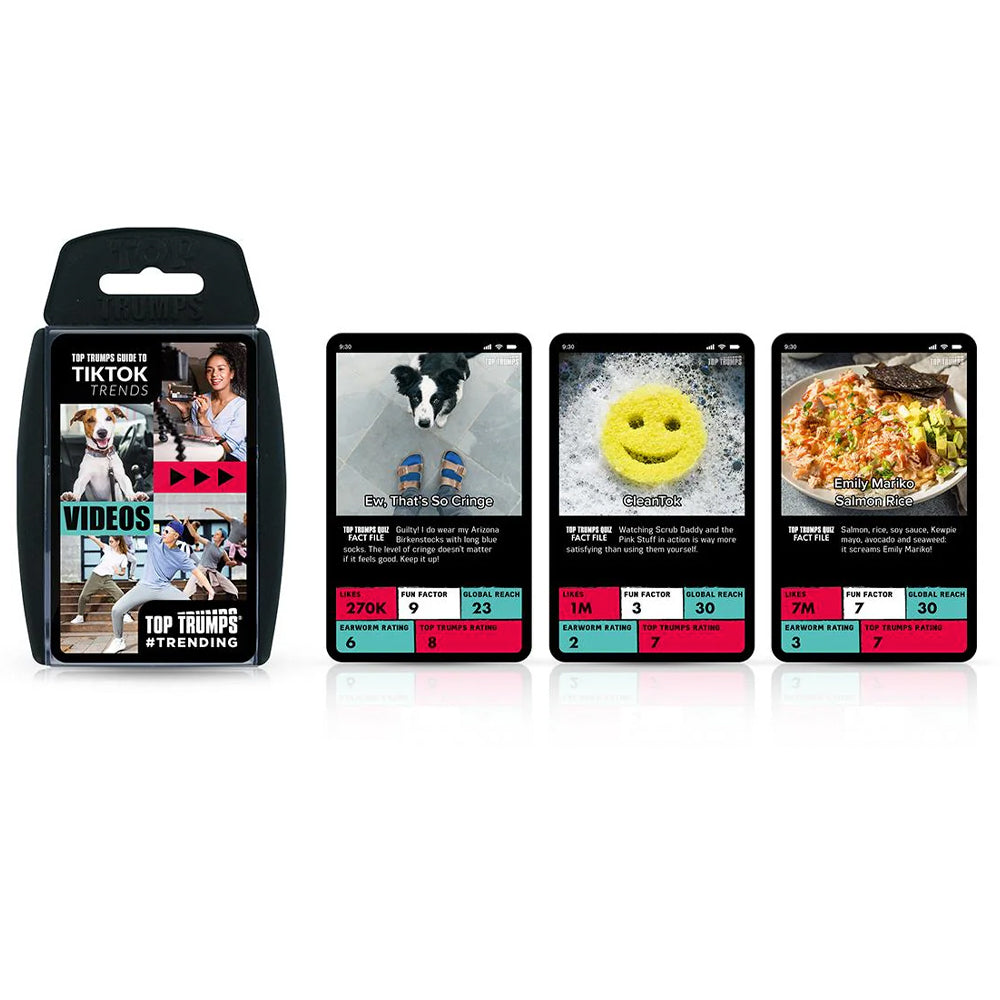Gen Z: Trends of Tiktok Top Trumps Specials Card Game