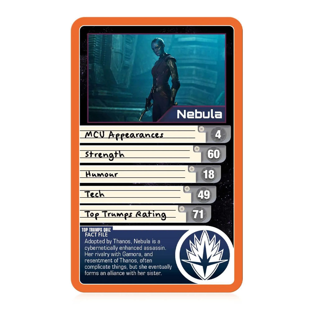MARVEL Guardians of the Galaxy Top Trumps Specials Card Game