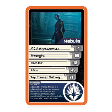 MARVEL Guardians of the Galaxy Top Trumps Specials Card Game