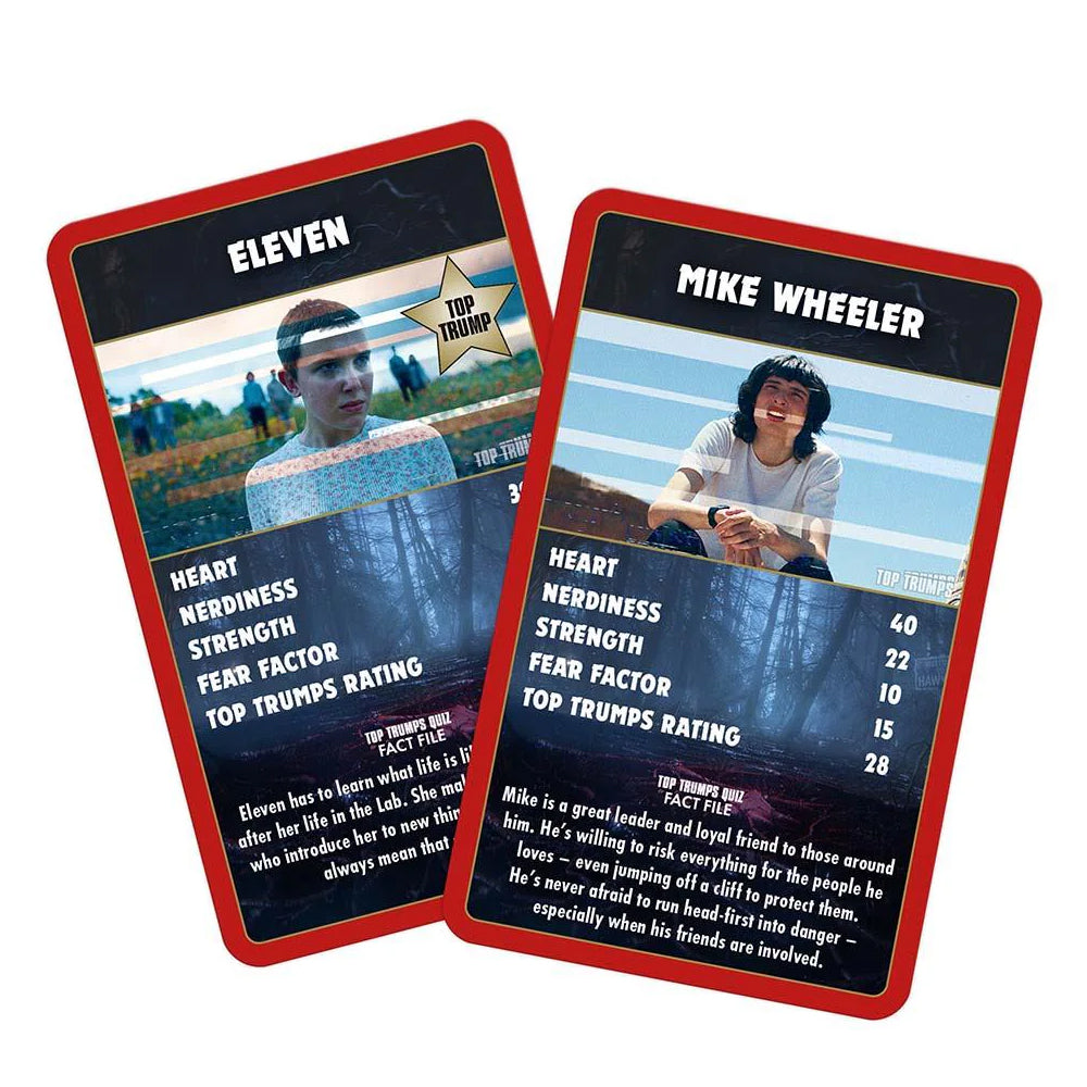 Stranger Things Top Trumps Limited Editions