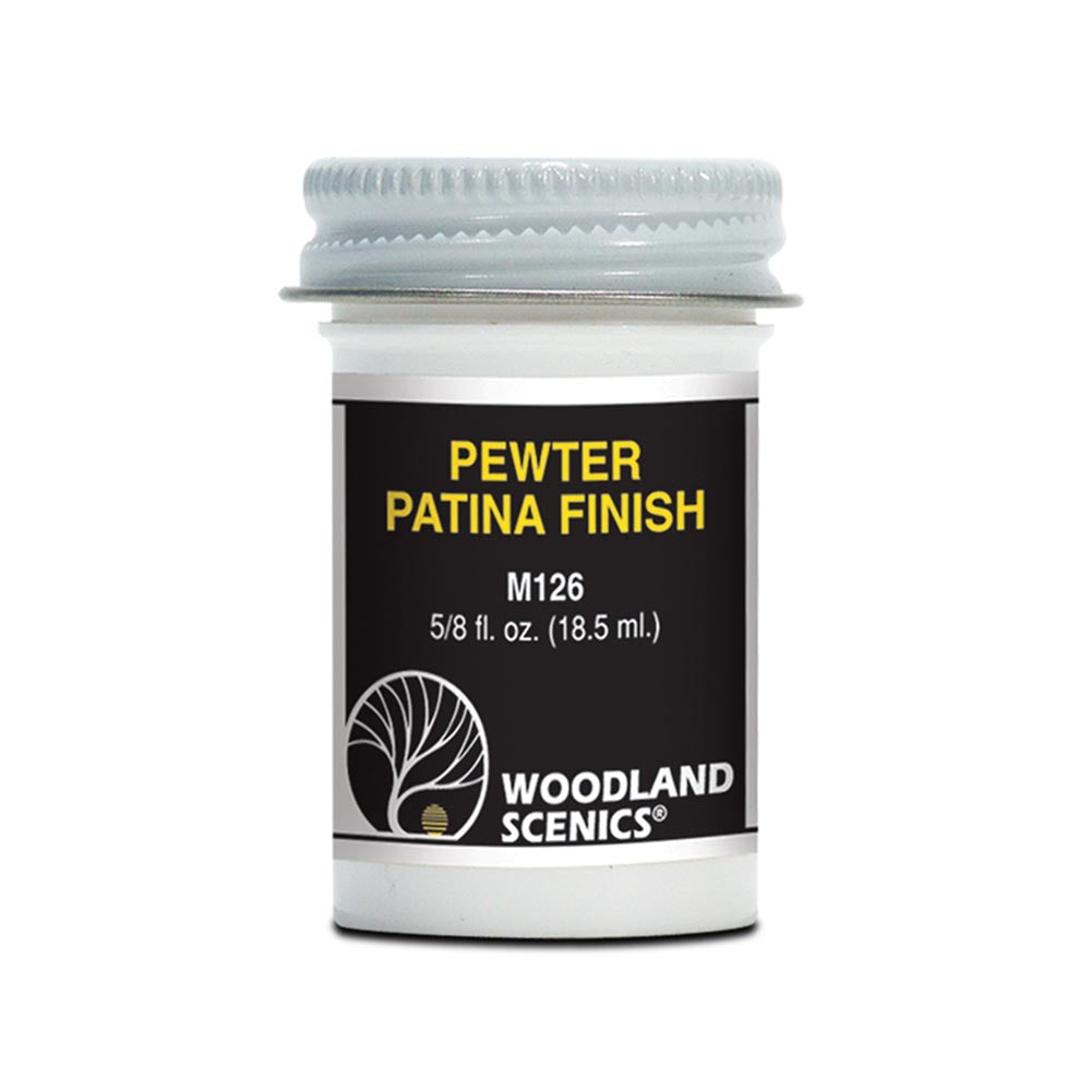 Woodland Scenics M126 Pewter Patina Finish HO Gauge