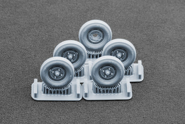 ScaleX Trabi 601 S Weighted Wheel Set For AK 1:35 Model Kits