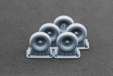 ScaleX Type HY Ordinary Wheel Set For AK 1:35 Model Kits