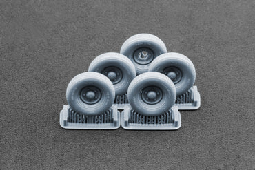 ScaleX Type HY Type Weighted Wheel Set For AK 1:35 Model Kits