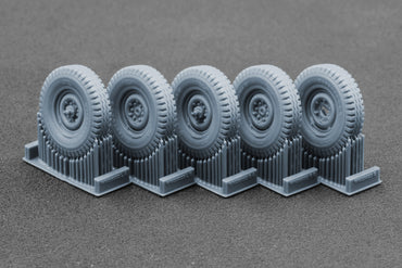 ScaleX FJ43 Pickup Ordinary Wheel Set For AK 1:35 Model Kits