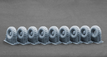 ScaleX BTR-80 APC Ordinary "DT-126 Snaga" Wheel Set For Trumpeter 1:35 Model Kits