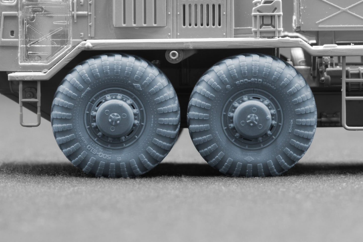 ScaleX MAZ 537 I-170 Weighted Wheel Set For Trumpeter Takom 1:72 Model Kits