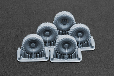 ScaleX GAZ Tiger Weighted Wheel Set For ACE 1:72 Model Kits