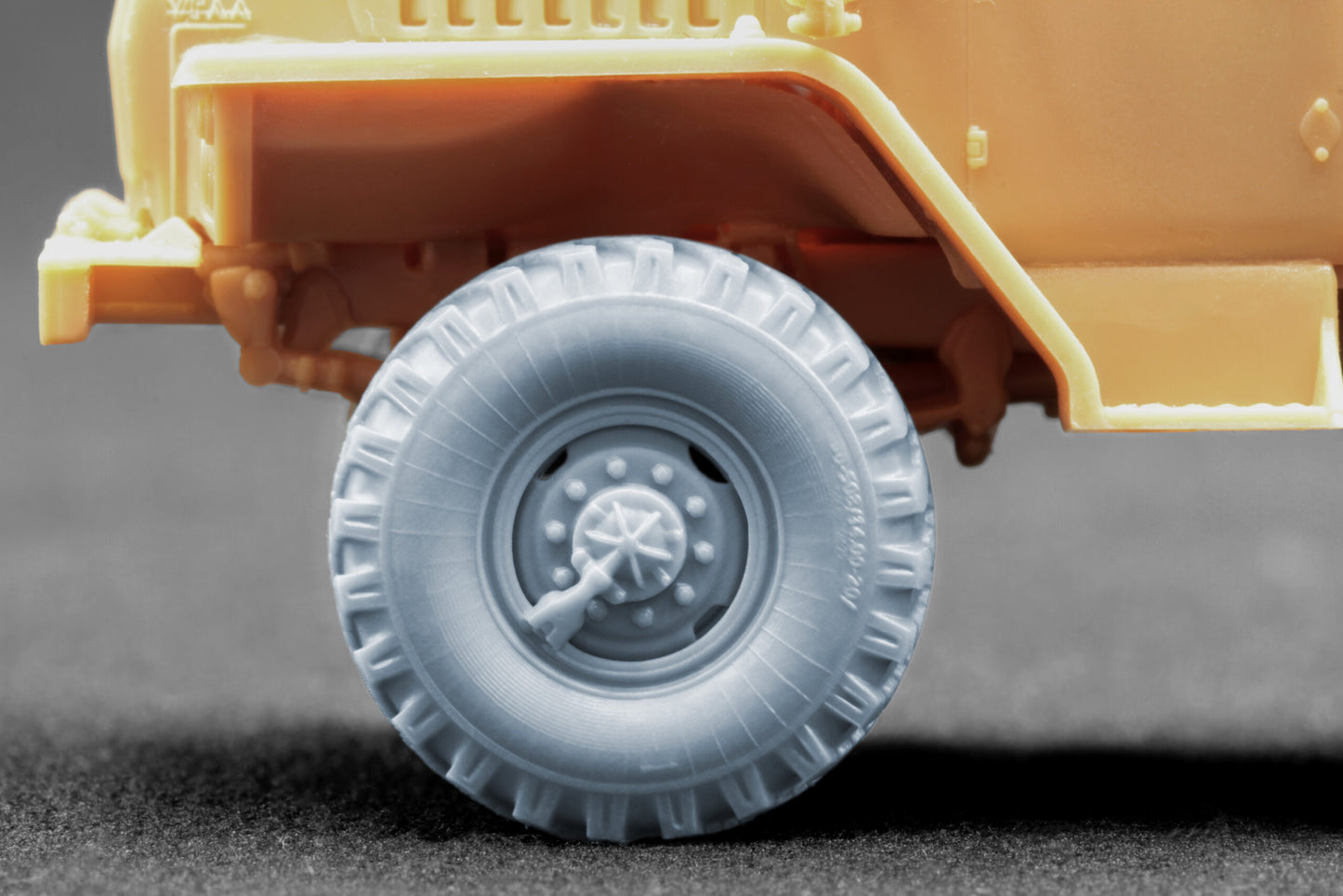 ScaleX URAL-4320 "_I-25" Ordinary Wheel Set For Hobby Boss ICM 1:72 Model Kits