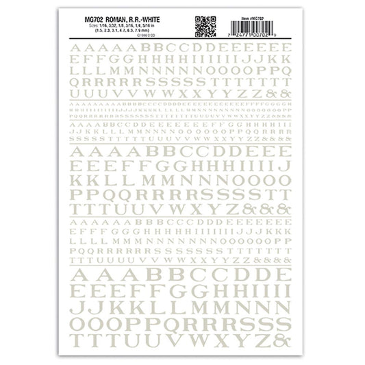 Woodland Scenics MG702 Roman R.R. White