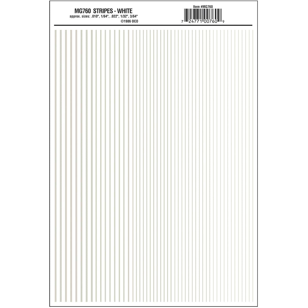 Woodland Scenics MG760 Stripes White