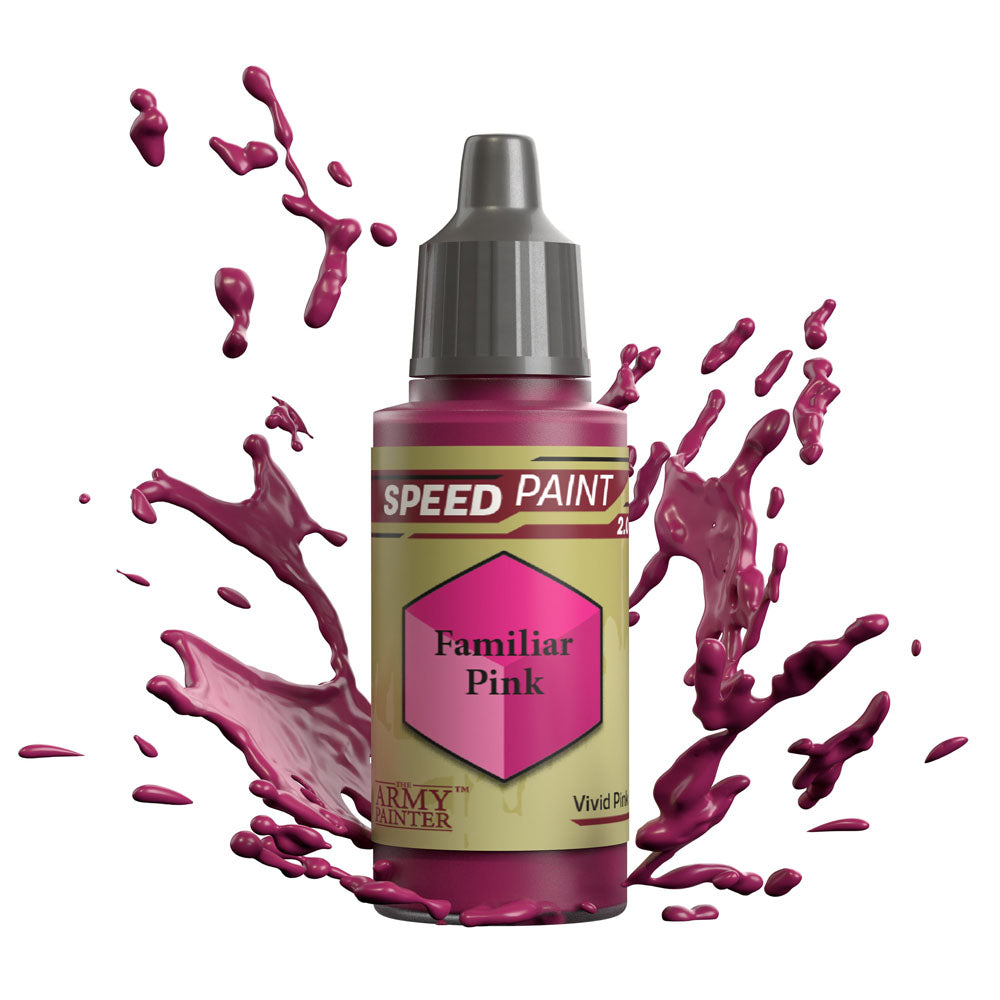 The Army Painter Speedpaint: Familiar Pink 18ml Acrylic Paint WP2033