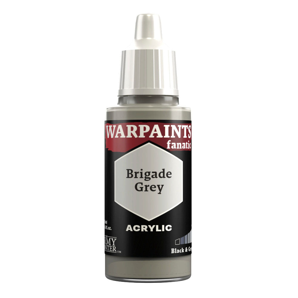 The Army Painter Warpaints Fanatic: Brigade Grey 18ml Acrylic Paint WP3006P