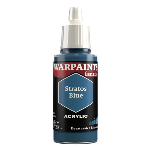 The Army Painter Warpaints Fanatic: Stratos Blue 18ml Acrylic Paint WP3015P