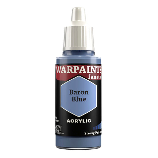 The Army Painter Warpaints Fanatic: Baron Blue 18ml Acrylic Paint WP3023P