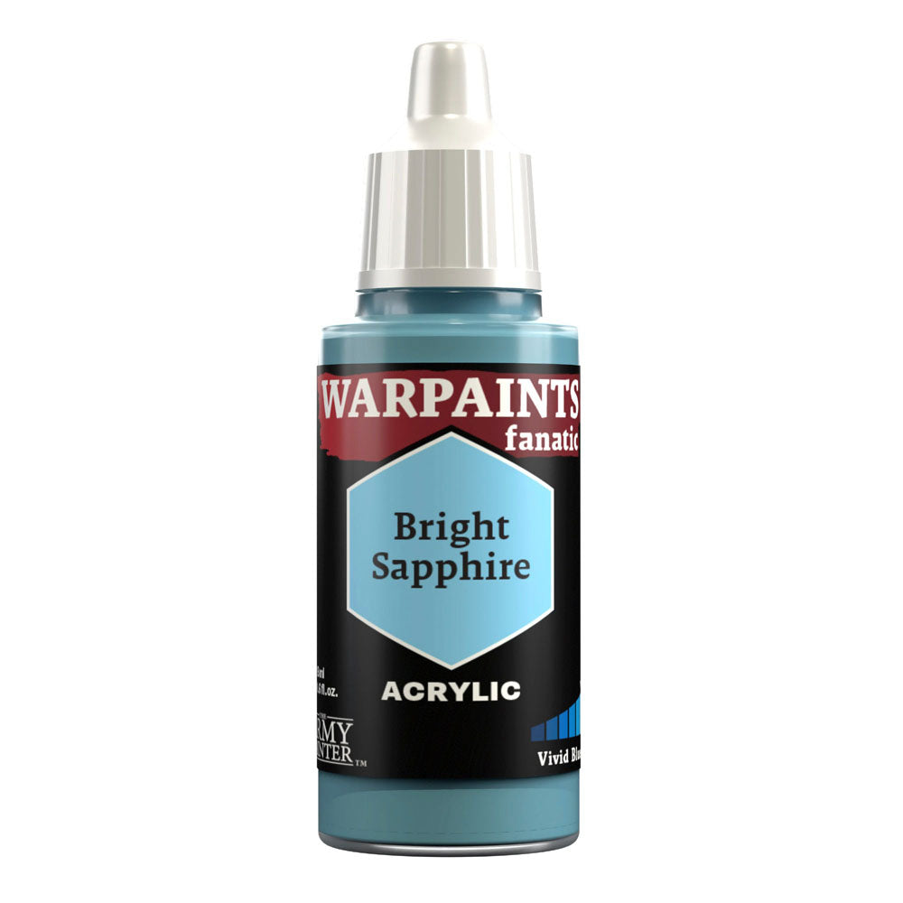 The Army Painter Warpaints Fanatic: Bright Sapphire 18ml Acrylic Paint WP3030P